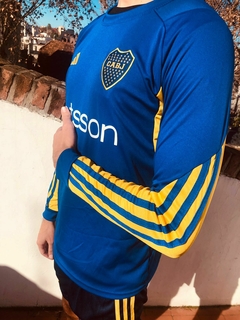 Remera Boca Juniors Manga Larga en internet