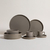 Tazas con Plato Net Color Visón x 6 - tienda online