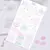 Stickers "Mi comunion " rosa