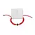 PULSERA TRENZADA IAN ROJA