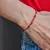 Pulsera Acero Anahi roja - comprar online