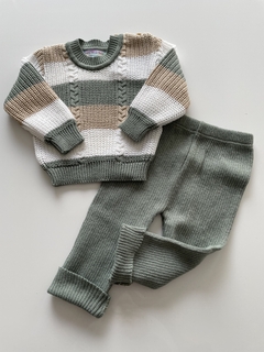 Conjunto canelado