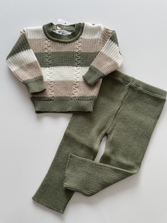 Conjunto canelado - comprar online