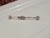 Piercing Transversal prata com adorno - comprar online