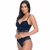 Conjunto com Bojo e Fio com Detalhes em Renda e Strappy - comprar online