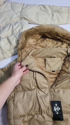 CAMPERA INFLABLE- con capucha desmontable - Calzeti