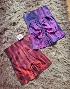 CALZAS SEAMLESS BICOLOR- banda tiro alto - tienda online