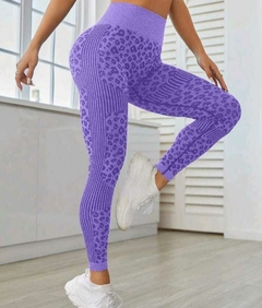 CALZA LARGA VIOLETA- TELA GRUESA- CALIDAD PREMIUM-