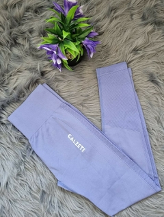 CALZA LARGA VIOLETA AZULADO- calidad premium - Calzeti