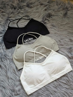 TOP DEPORTIVOS CON ESPALDA DESCUBIERTA- talle unico - tienda online
