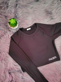 REMERAS MANGAS LARGAS MORLEY- COLOR NEGRO