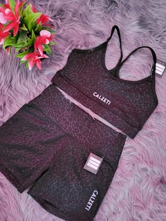 CONJUNTO NEGRO-LINEA NACIONAL- diseño animal print - tienda online