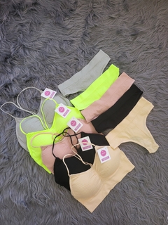 Imagen de CONJUNTO INTIMO SEAMLESS- sin costuras