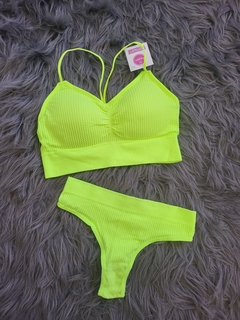CONJUNTO INTIMO SEAMLESS- sin costuras - Calzeti