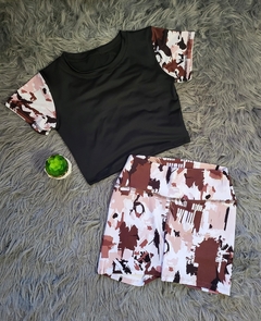 Imagen de CONJUNTO- reme + short calza