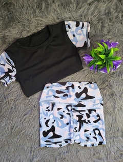 CONJUNTO- reme + short calza - Calzeti
