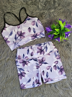 CONJUNTO FLOREADO- de lycra