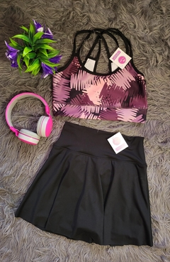 SHORT POLLERA- de lycra - comprar online