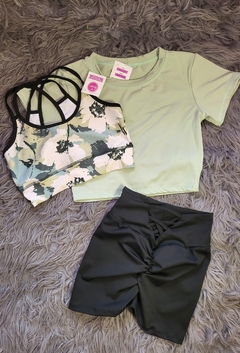 SHORT FRUNCE- de lycra - Calzeti
