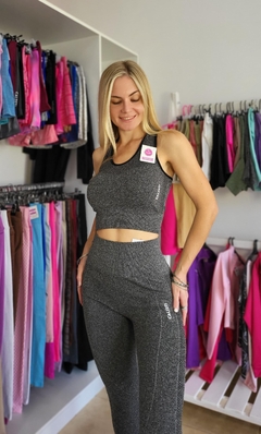 CONJUNTO SEAMLESS- top+ calza larga - tienda online
