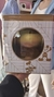 Caja Con visor Mickey Minnie dorado - comprar online