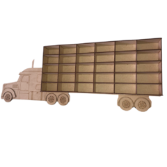 Trailer, hot wheels, MDF 3MM, 1 pza