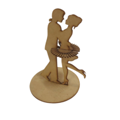 Servilletero Novios, 17cm de altura, 1 pza