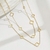 Colar Trevo Duplo Banhado em Ouro 18k - comprar online