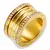 Anel Glória Banhado em Ouro 18k