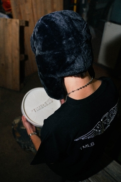 GORRO USHANKA 'NEGRO'