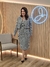 Vestido com casaqueto tweed pied-de-coq tamanho P/38