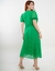 VESTIDO MÍDI CHIFFON COM SAIA PLISSADA - T. A Conceito Moda feminina