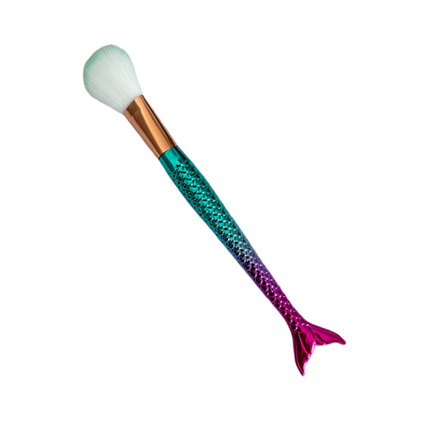 Pincel Para Blush Cauda de Sereia