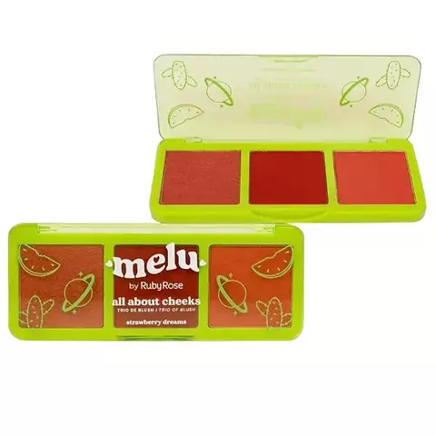 Trio de Blush All About Cheeks (Strawberry Dreams) - Ruby Rose