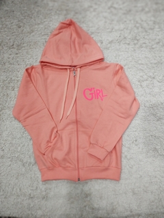 Campera de algodón rústico Salmon