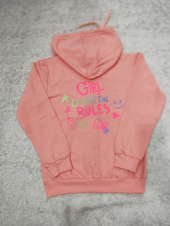 Campera de algodón rústico Salmon - comprar online