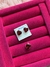 Conjunto coração vermelho