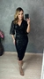 Vestido midi em paete