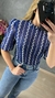 Blusa em chifon bordada - comprar online