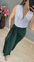 Saia midi acetinada - comprar online