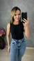 Blusa no tecido canelado - Denise Duarte Boutique