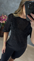 Blusa em tule aveludada Groovy - loja online