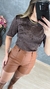 Blusa em tule aveludada Groovy - comprar online