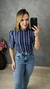 Blusa em chifon bordada na internet