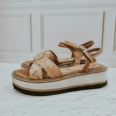 Sandalias de Cuero Lisa en internet