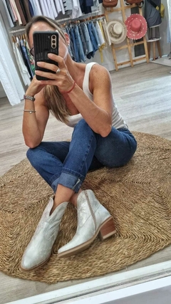 Botas Plata en internet