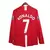 Camisa retrô do Manchester United, temporada 2007-2009, com o nome "RONALDO" e o número 7 nas costas.