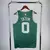 Regata masculina do Boston Celtics, edição Icon 22/23, cor verde, com o nome "TATUM" e o número 0 na parte de trás.