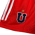 Kit Infantil Universidad do Chile II Adidas 23/24 - Vermelho com detalhes em azul - CAMISAS DE FUTEBOL | Loja Fut Manto