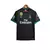 Camisa Retrô Real Madrid II 17/18 - Masculina - Preta com detalhes em verde com todos os patch